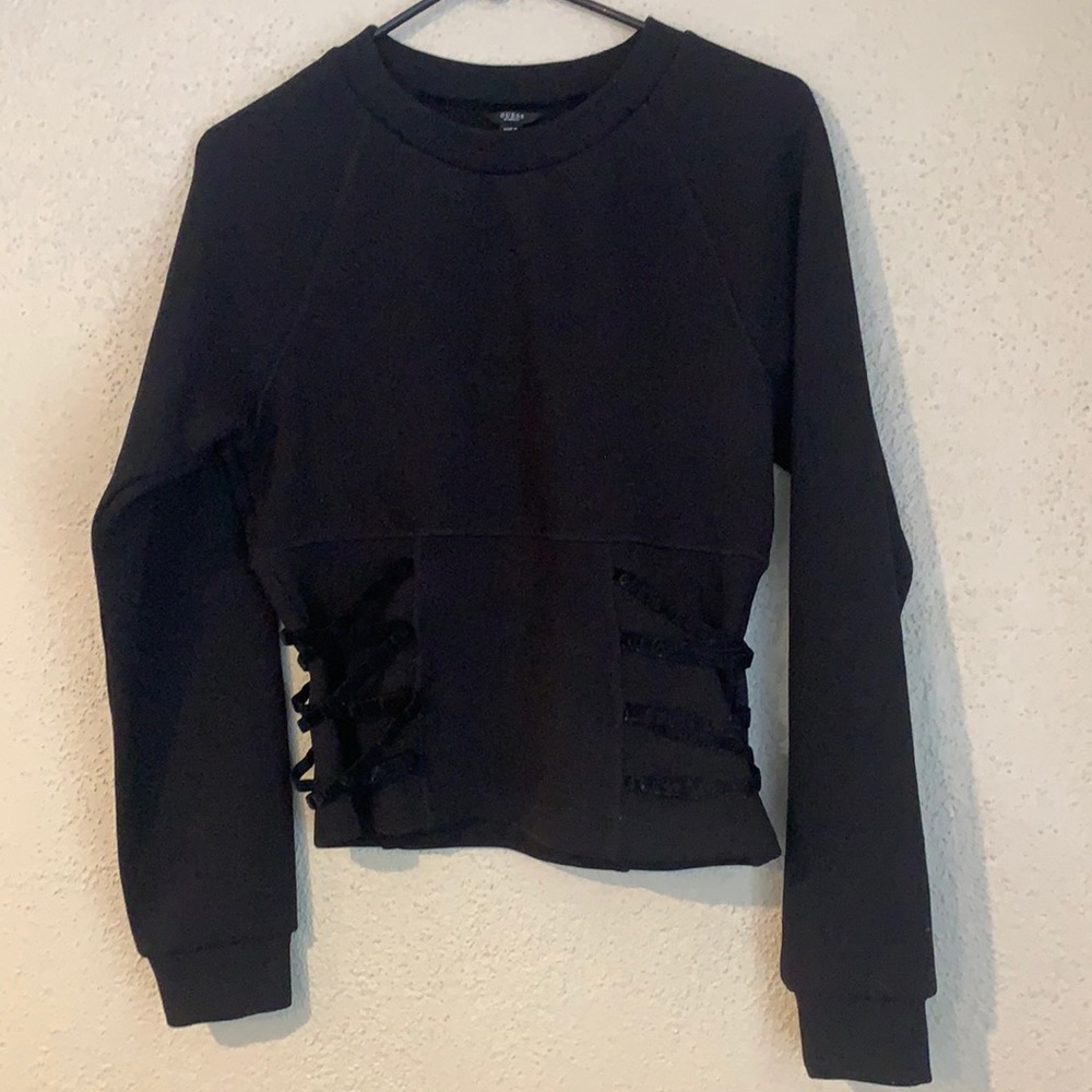 Guess Women Black Sweater S